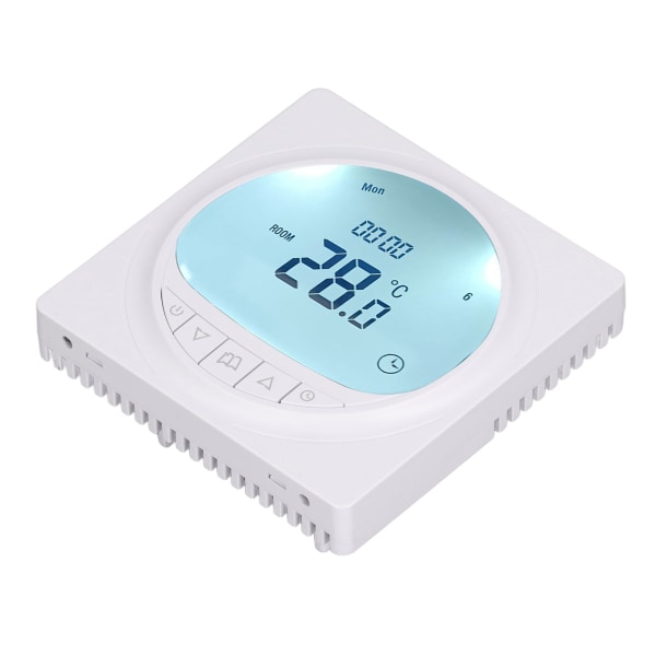 Vesilattialämmitys termostaatti LCD-näyttö Smart Home -lämpötilan säädinpaneeli 220V