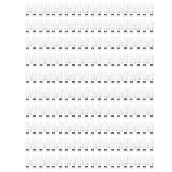 100 stk CH‑2-stik til LED-loftslys flammehæmmende 2-ports presseterminal