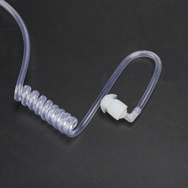 2,5 mm Air Acoustic Sound Tube -kuulokkeet, jotka kuuntelevat vain radiopuhelimen kuuloke