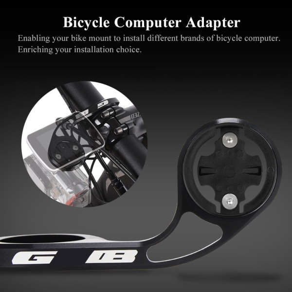 1Pc Plast Cykeldator Förlängningsfäste Adapter Base för Bryton