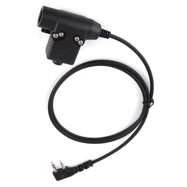 TK U94 PTT Audio Adapter Kabel Walkie Talkie Hörlurskontakt för Baofeng UV-5R TK-3107