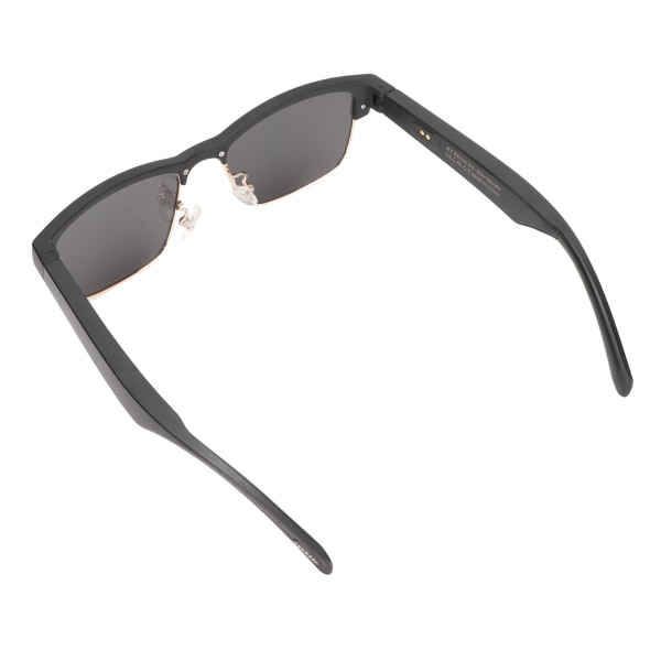 Bluetooth Solglasögon Polariserad Lens Vattentät Smart Glasögon med hörlurar med öppna öron för körning Löpning Gyllene ram
