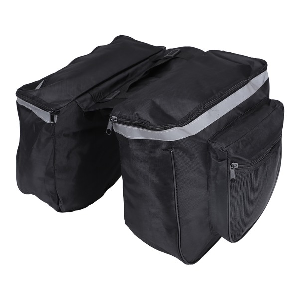 25L vanntett sykkelstativ for terrengveissykkel baksete hale bagasjerom dobbel bagasjepose