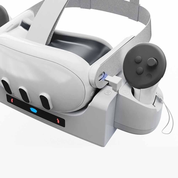 Oculus Quest3 VR hjelm ladebase Meta Quest3 håndtak kan være veggmontert kontakt base lader
