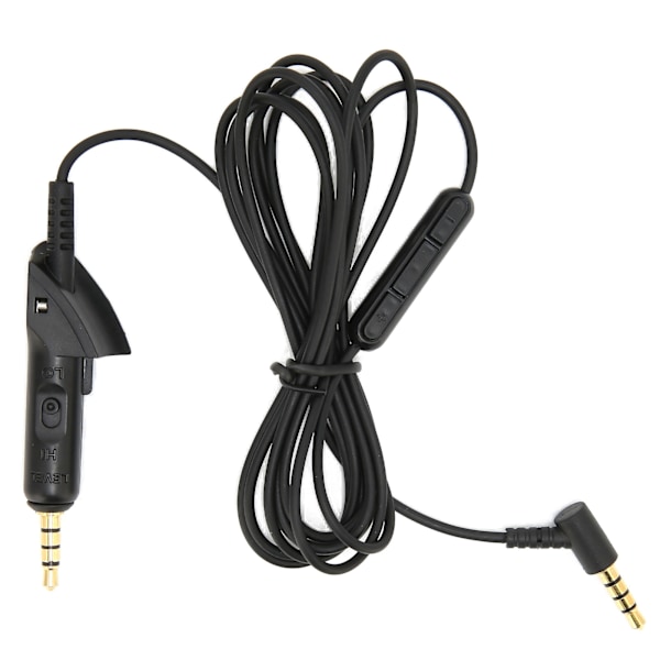 MH Replacement Audio Extension Cable with Microphone and Volume Control for QC15 Headphones