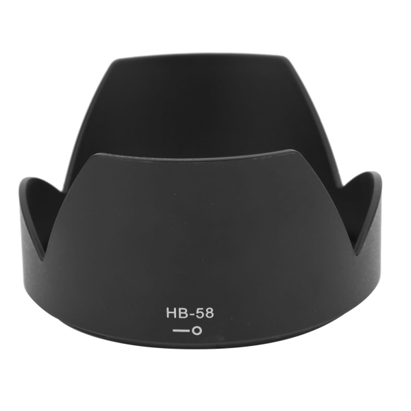 HB-58 vendbar kameralinsehette-skjermbeskytter for Nikon 18-300 mm F/3.5-5.6G ED VR-objektiv