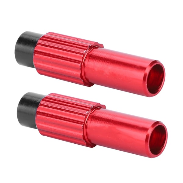 1 par cykelbremsekabel Gearskiftekonnektor Linjeregulatorjusteringshushætte (rød)