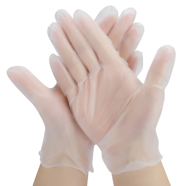 100 kpl Kertakäyttöiset lateksikäsineet Punch Resistents Hands ProtectionS