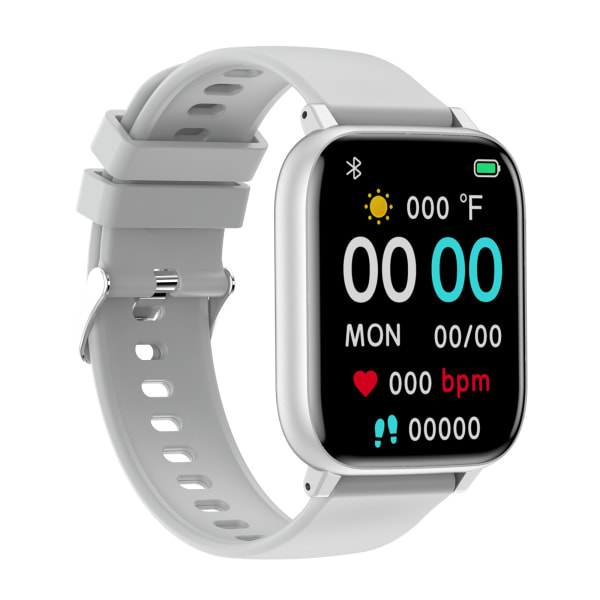 Watch H9 Smart Watch Terveysvalvonta Bluetooth puhelukello Watch Veren Happi Watch+S galaxy gray