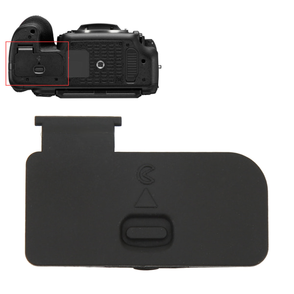Kamera batterifack Cover Ersättningslock Reparationsdel för Nikon D500 SLR-kamera