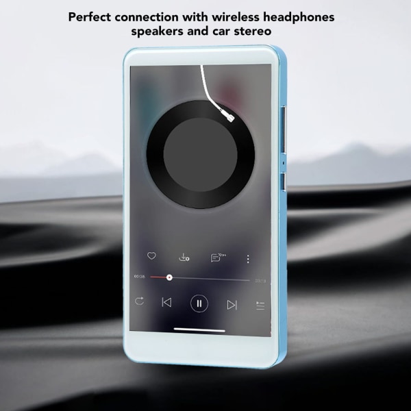 Bluetooth MP4-soitin 5 tuuman HD-kosketusnäyttö HiFi-kohinanvaimennus Kannettava WiFi-musiikkisoitin kameralla Android Blueille