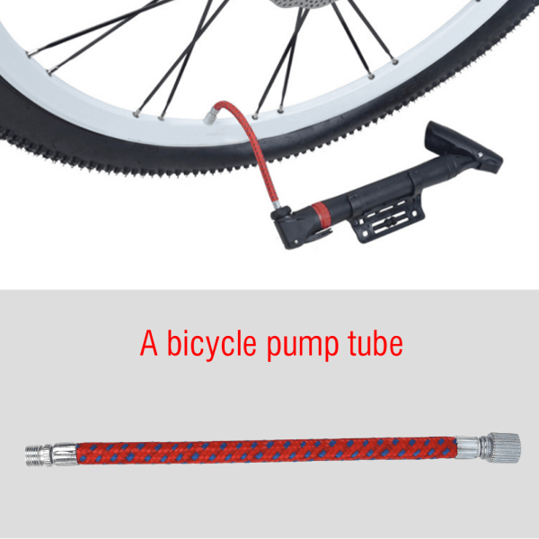 Pumpeslangesett Nåleventilkobling Tilbehør for oppblåsing av sykkeldekk