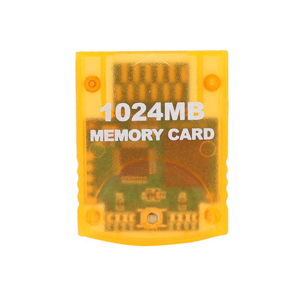 For WII Gamecube Spillkonsoll 1024MB Storkapasitets minnekortspilltilbehør