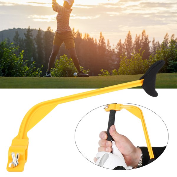 Golfhållningskorrigerare Svängvinkelfixatorarm Korrekt träningstränarguide Verktygstillbehör