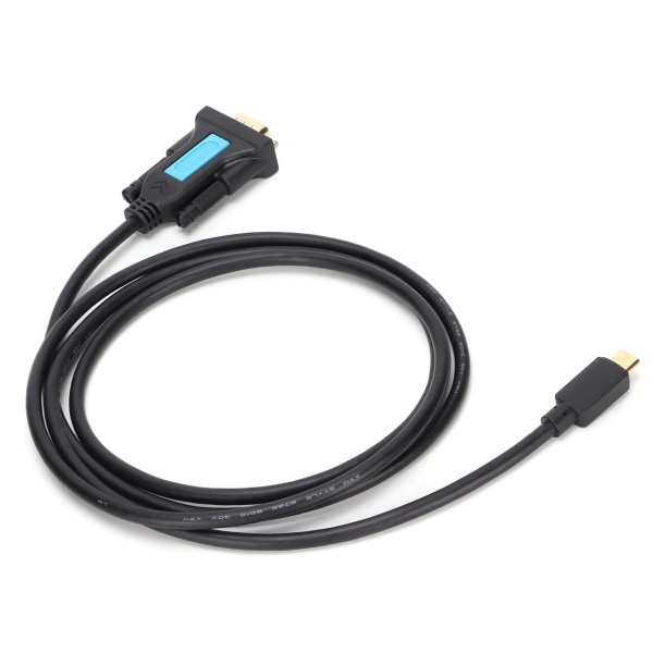 USB til RS232 Adapter TypeC til DB9 Converter Seriel Kabel til Scanner PC Modem Printer