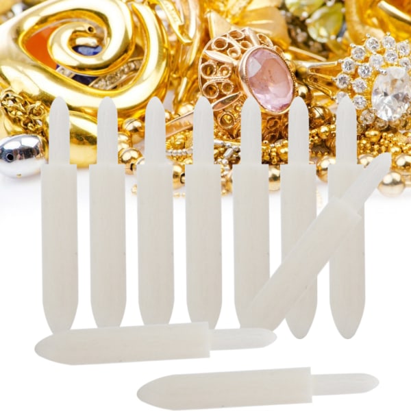 10 stk. Pen Plating Tips Tilbehør til Guld Sølv galvanisering Smykkefremstillingsværktøj (#2)