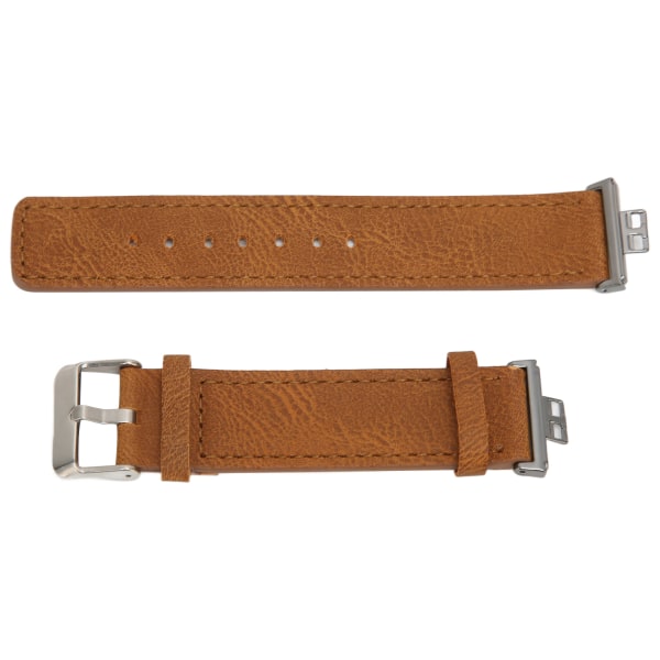 Läderband kompatibelt för HUAWEI Watch FIT Ersättningsurband Watch Armband Armband Brun