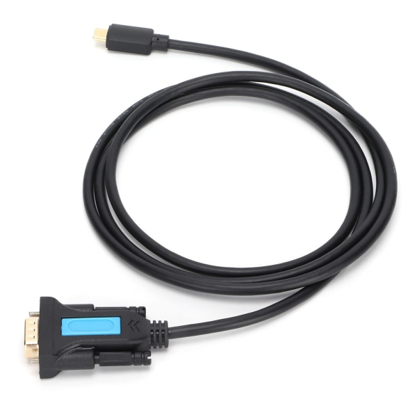 USB til RS232 Adapter TypeC til DB9 Converter Seriell Kabel for skanner PC Modem Printer