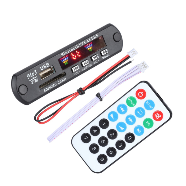 SDM01Bt U-DX 4 farger skjerm Bluetooth 5.0 FM APE FLAC Decode Board Module