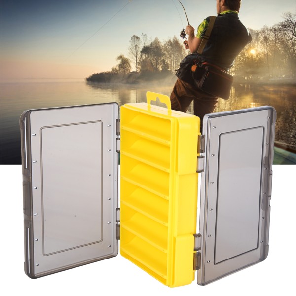 Bærbar PVC fiskelokkekrog Opbevaringskasse Multifunktionel Lure Tackle BoxLure Tackle Box