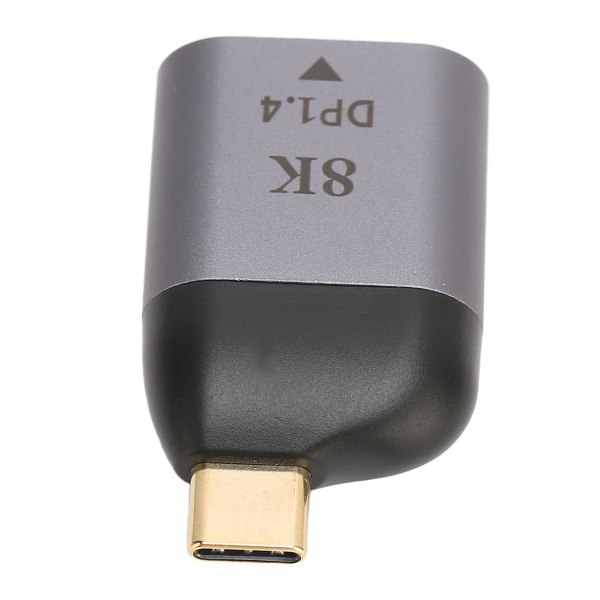 USB C - näyttöportti -sovitin 8K 60 Hz korkean resoluution kompakti kannettava USB C - DP -sovitin Windows PC:lle
