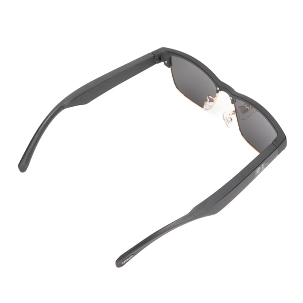 Bluetooth Solglasögon Polariserad Lens Vattentät Smart Glasögon med hörlurar med öppna öron för körning Löpning Gyllene ram