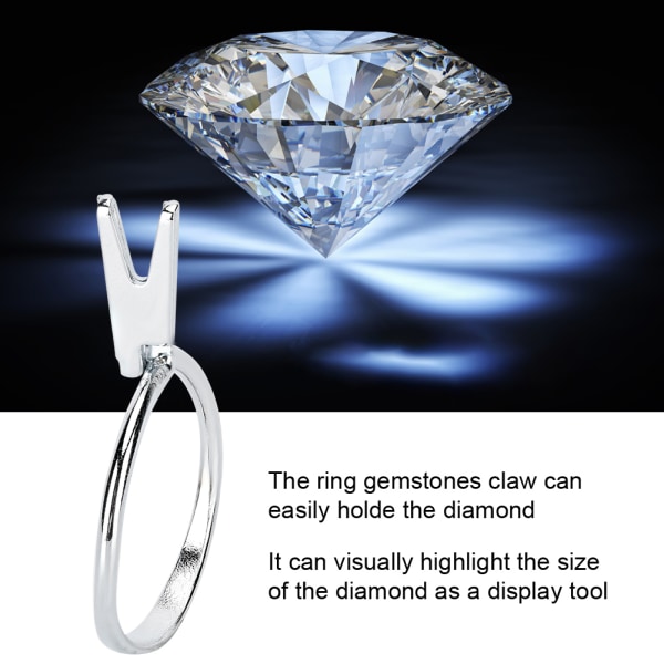 Metal Ring Holder Ring Stone Diamond Holder Verktøy Smykkefremstilling Bearbeiding tilbehør