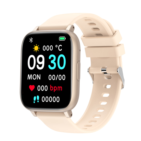 Ur H9 Smart Watch Sundhedsovervågning Bluetooth Opkald Watch Sports Puls Blood Oxygen Sports Watch+S Imperial Gold