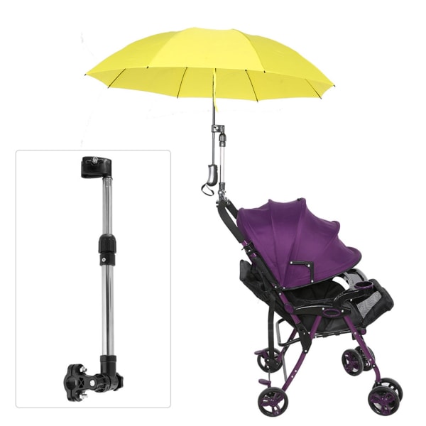 Cykel barnevogn i rustfrit stål MBC Paraply Stand Barnevogn Optrækkelig Paraply Holder