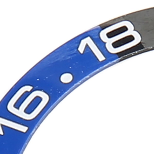 Keraaminen watch kehys, ulkohalkaisija 40 mm, rannekellon silmukkarenkaan vaihto-osat musta sininen