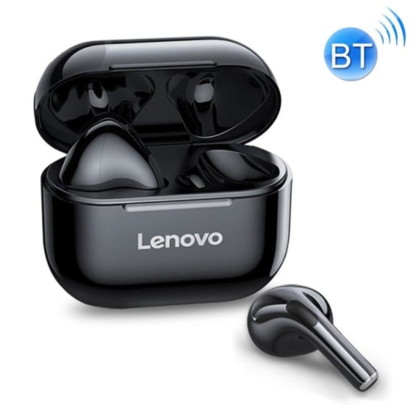 Lenovo LivePods LP40 Vattenskyddad Bluetooth Hörlurar Svart Svart