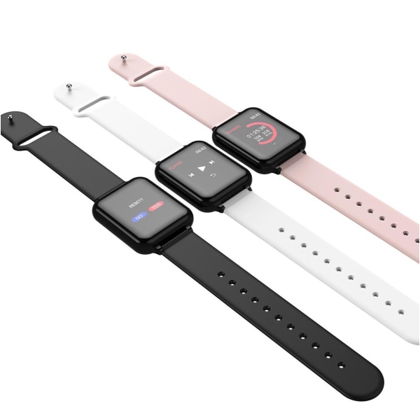 S4 Smartwatch med Bluetooth - Vit Vit