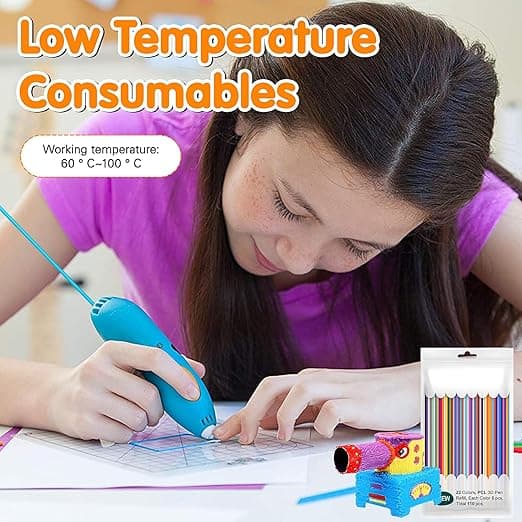 2.5mm 3D Colorful Plastic Filament PCL