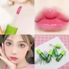 3Pc Mixed Lipgloss Aloe Vera Color-Changing Lipstick Long-Lasting Moisturizing Temperature