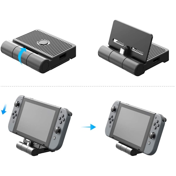 Nintendo Switch TV-dockningsstation, hopfällbar laddstation