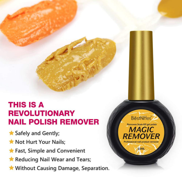 Magic Drink-Off Gel Nagellack Remover 15 ml (2-pack)