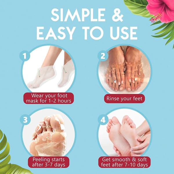 Summer Foot Premium Callus Socks - Callus Mask - Soft Feet Mask
