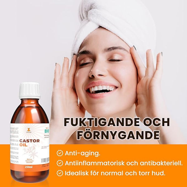 Ricinolja, 250 ml