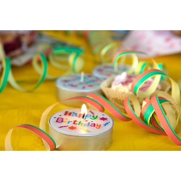 Streamers Set, Multicolour, 18 m x 4 Pieces