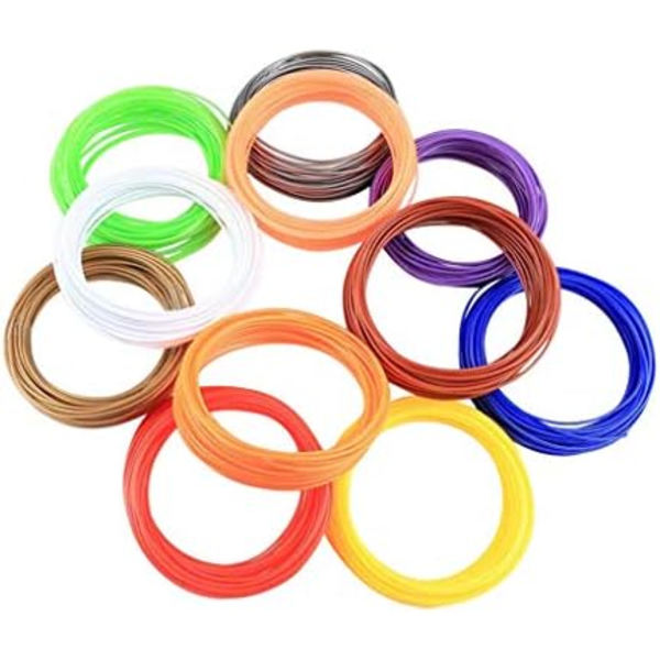 3D Filament 3D Pen PLA 3D Pen Filament 20 Colors 1.75mm 5M (16.4ft) Each Color