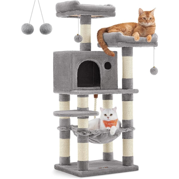 112 cm tall cat tree, cat scratching tree