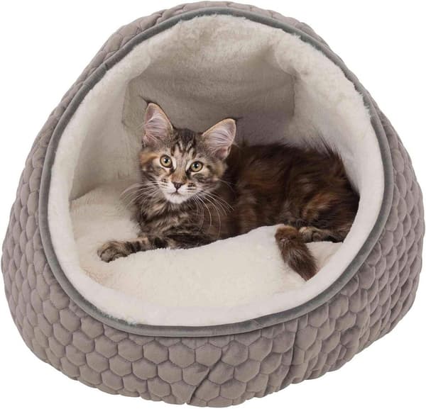 Cave Livia, ø 45 × 33 cm, taupe/kräm