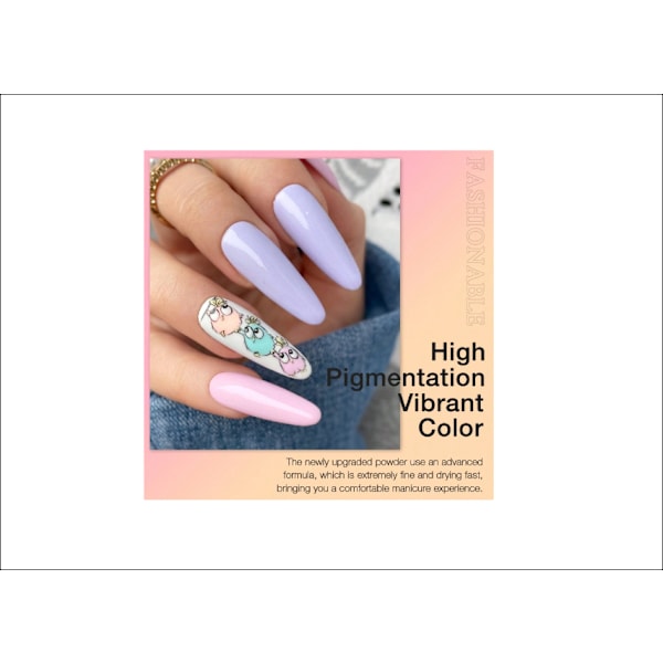 33-delad doppningspulver nagelkit start 24 vår färger doppningspulver med bas topplack aktivator borste sparare doppningsvätska essentiell kit