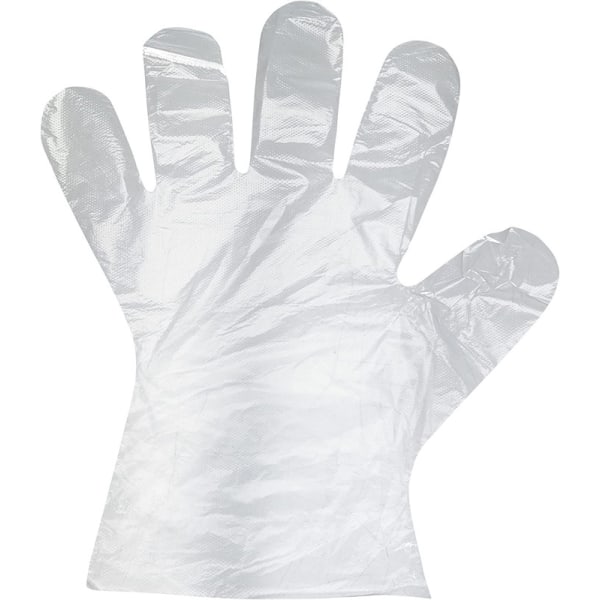 100-Pack -Disposable Gloves / Plastic Gloves