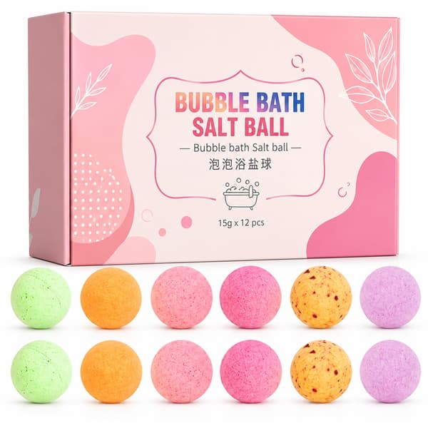 Avkopplande Bubbelbadsalt & Badbomber – Närande Badsalt för Hemmaspa