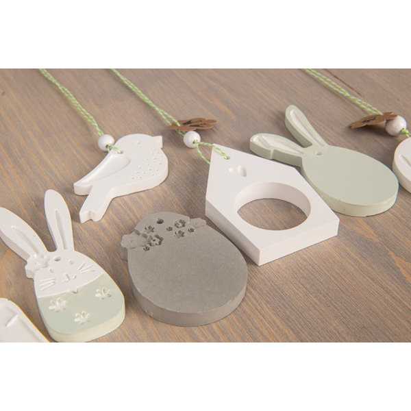 Silicone mold "Happy Spring" with 8 different motifs