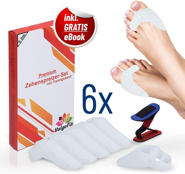 [6x] Hallux Light Toe Separator – För män och kvinnor