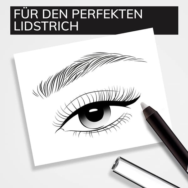 X-Act Eyeliner Pen - Vit Eyeliner Pen för perfekt ögonslag -