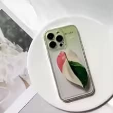 Socket Folding Grip Tok Pretty Leaf Acrylic Phone Holder For iPhone13 Universal Phone Bracket