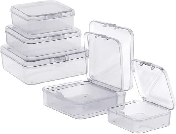 Pärlförvaringsbehållare (set med 27)